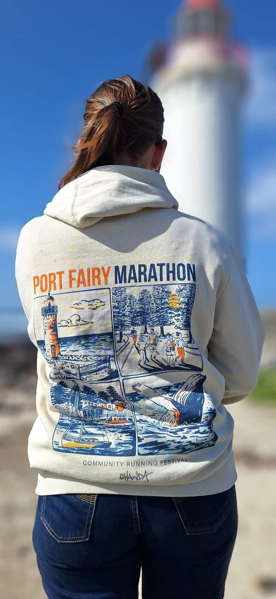 The Ghanda x Port Fairy Marathon Hoodie