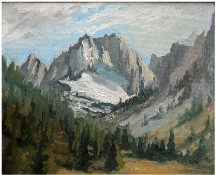 Mono Village July Snowcap