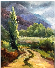 Storm Over Taos Mountain