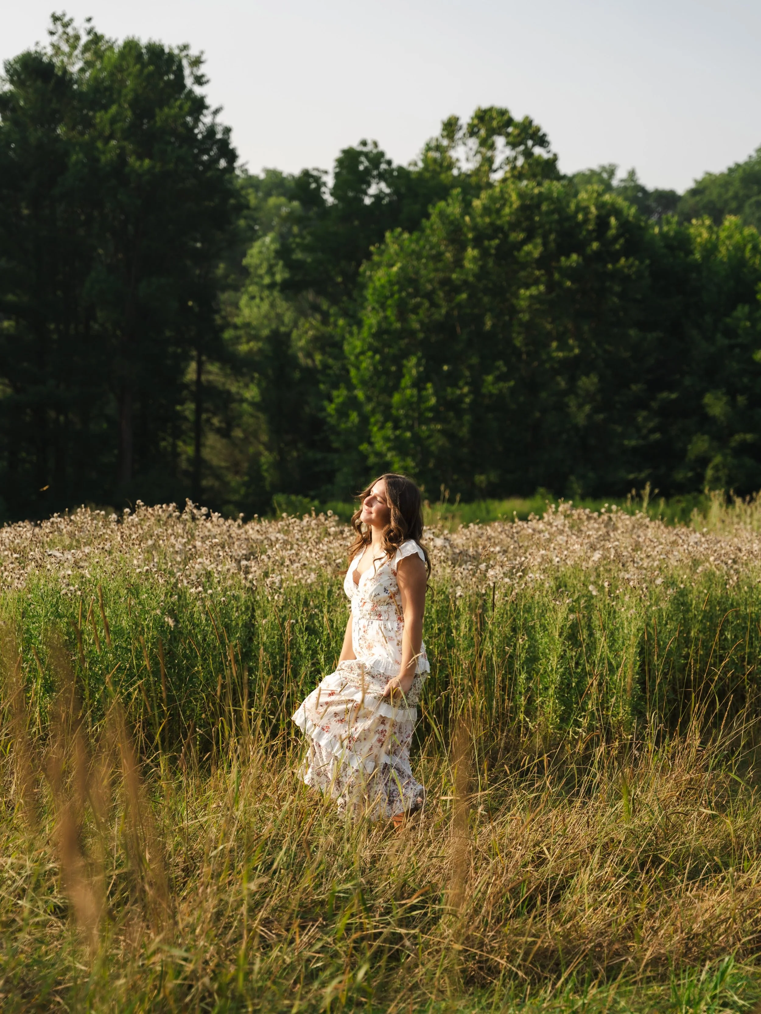Obsessed with this senior session 🌾