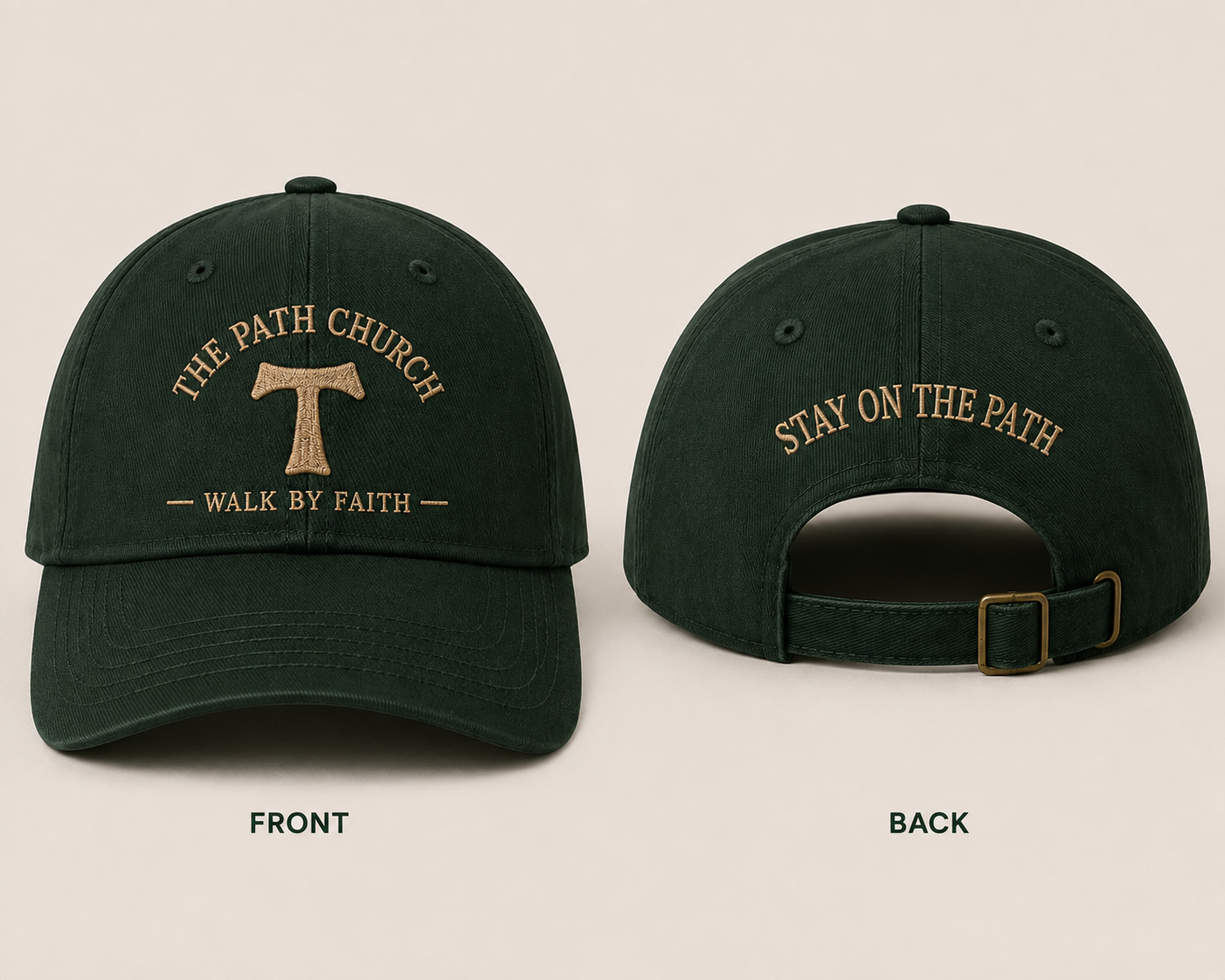 The Path Church Embroidered Hat