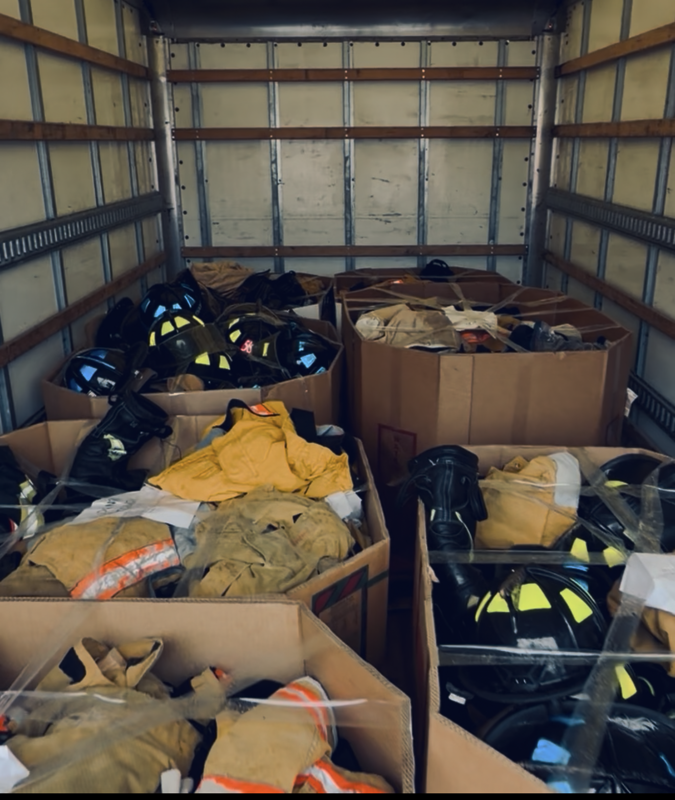 Container Staged &amp; Ready—Help Us Ship Critical Firefighter Gear