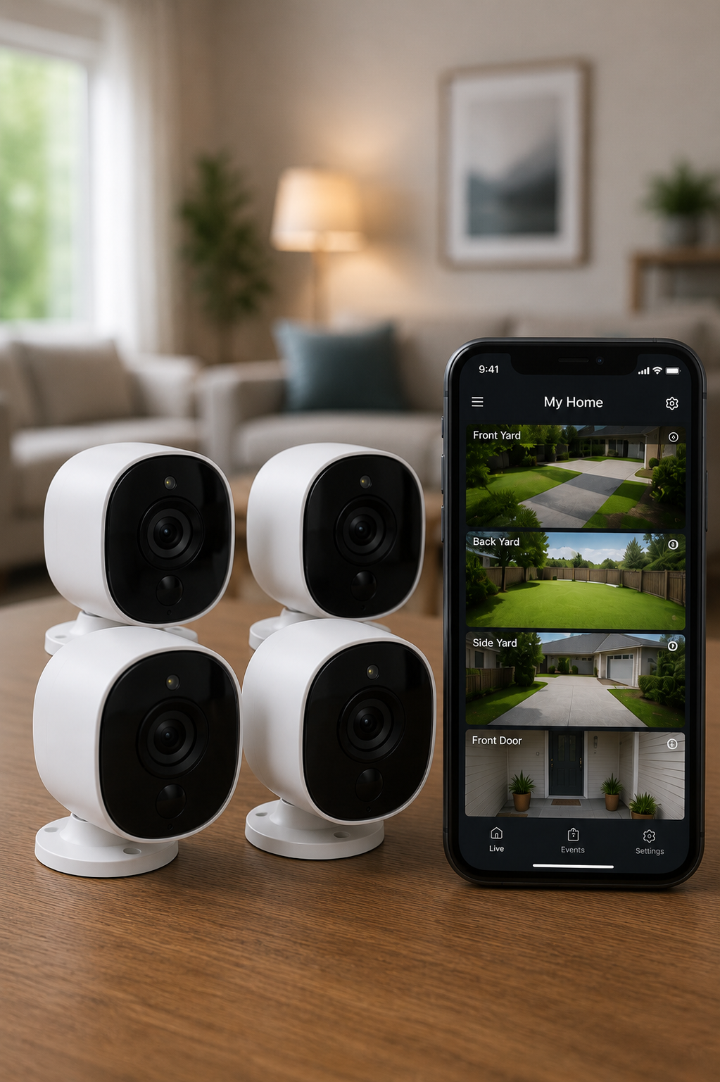 Wireless Security Camera System
