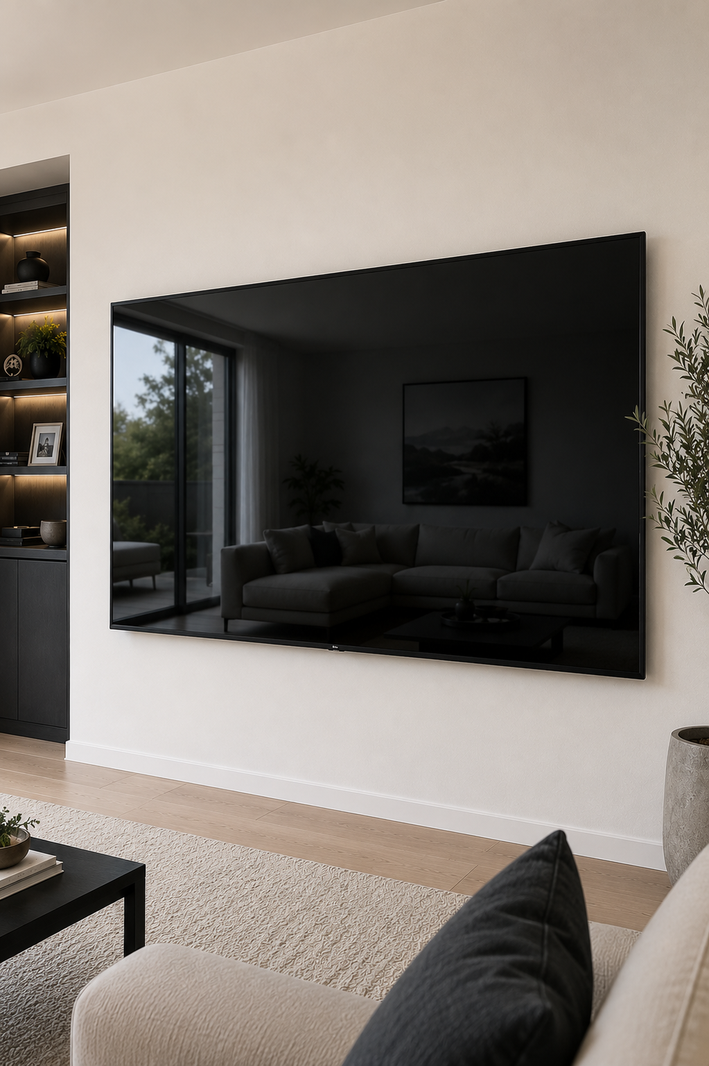 Large TV Install