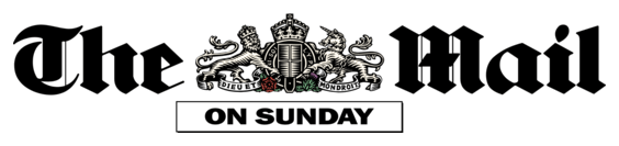 The logo of The Daily Mail newspaper with the headline text 'On Sunday' below it.