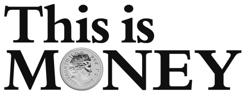 Text reading 'This is MONEY' with a quarter coin replacing the letter 'O' in 'MONEY'.