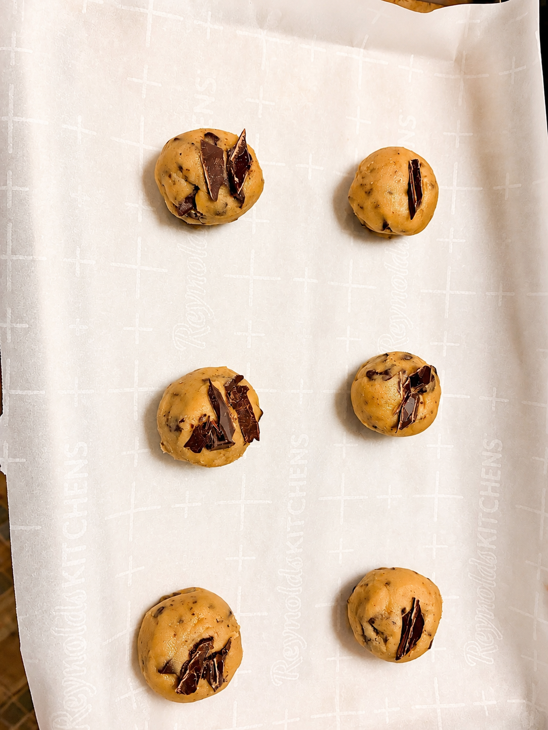 Half Dozen Chocolate Chip Cookies