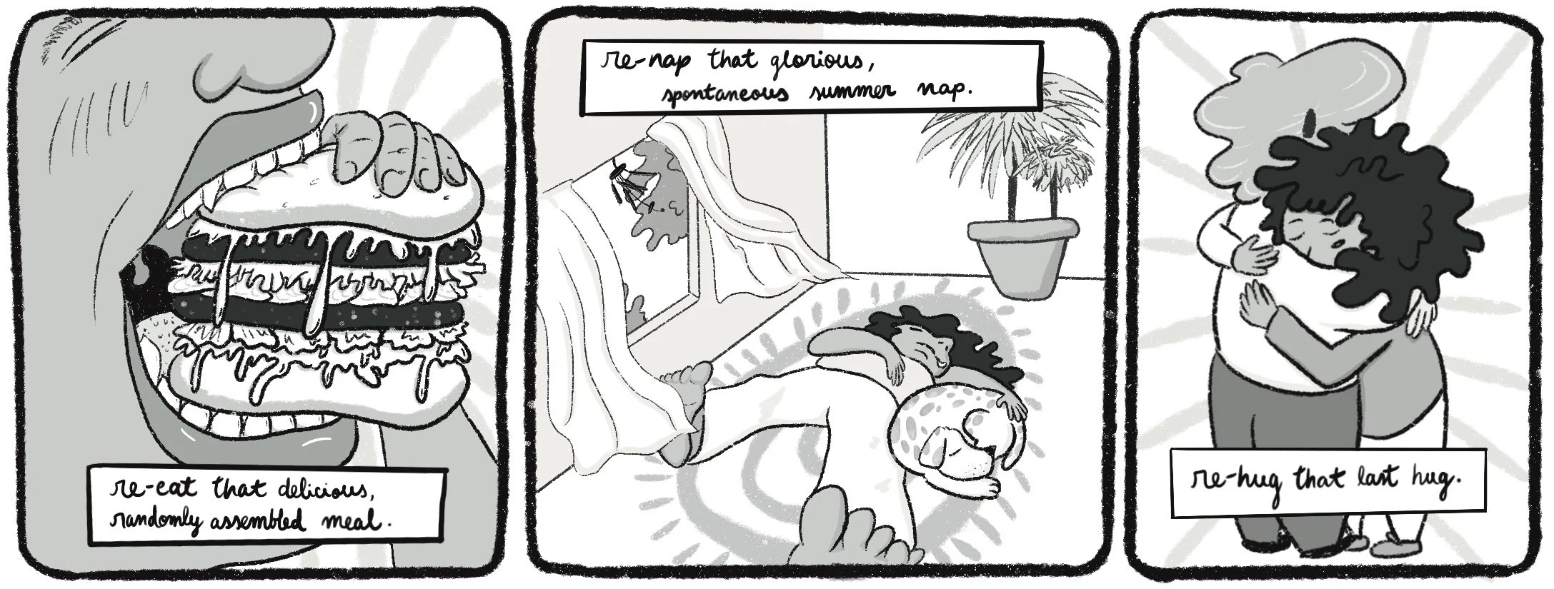 "Time travel", short comic strip for SCARFFF. 
