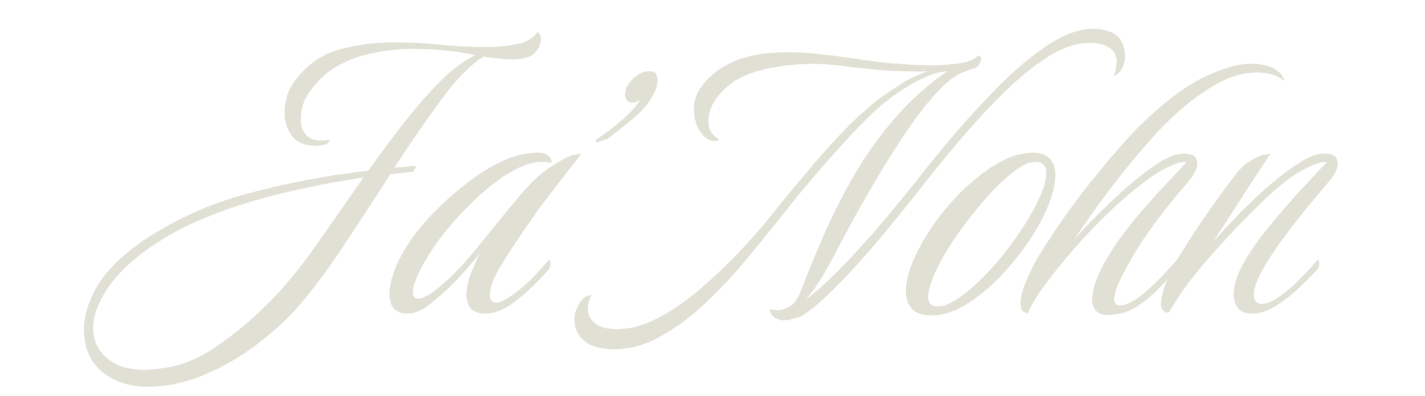 The name JaNohn