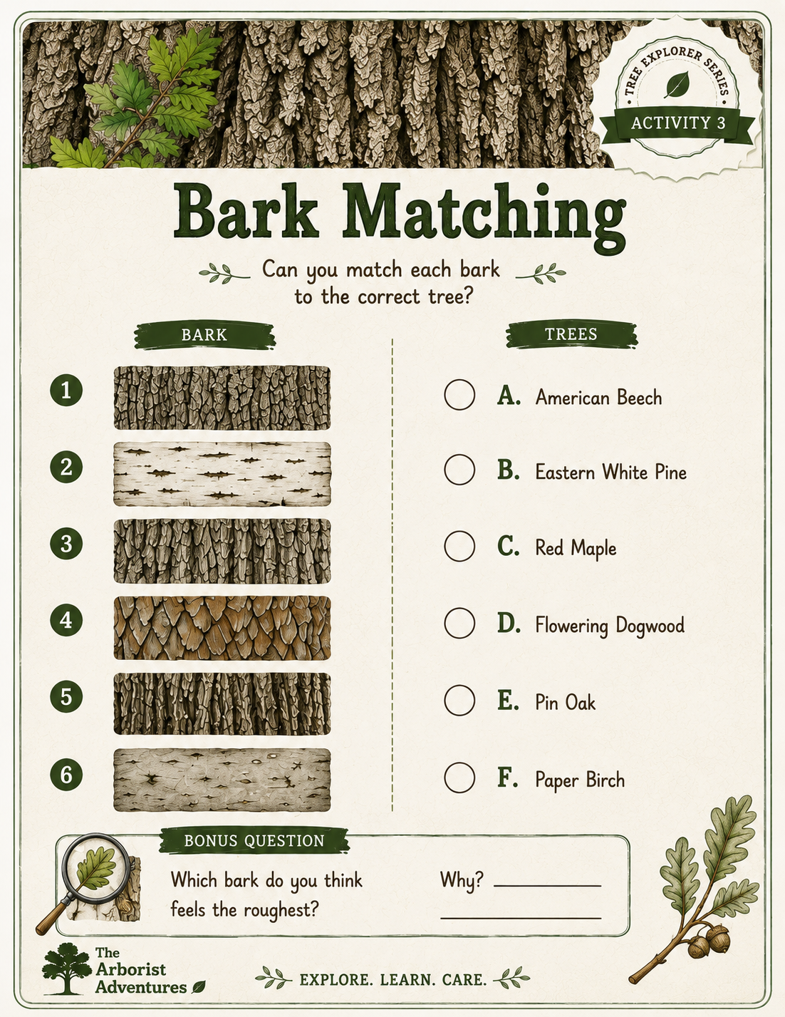 Bark Matching