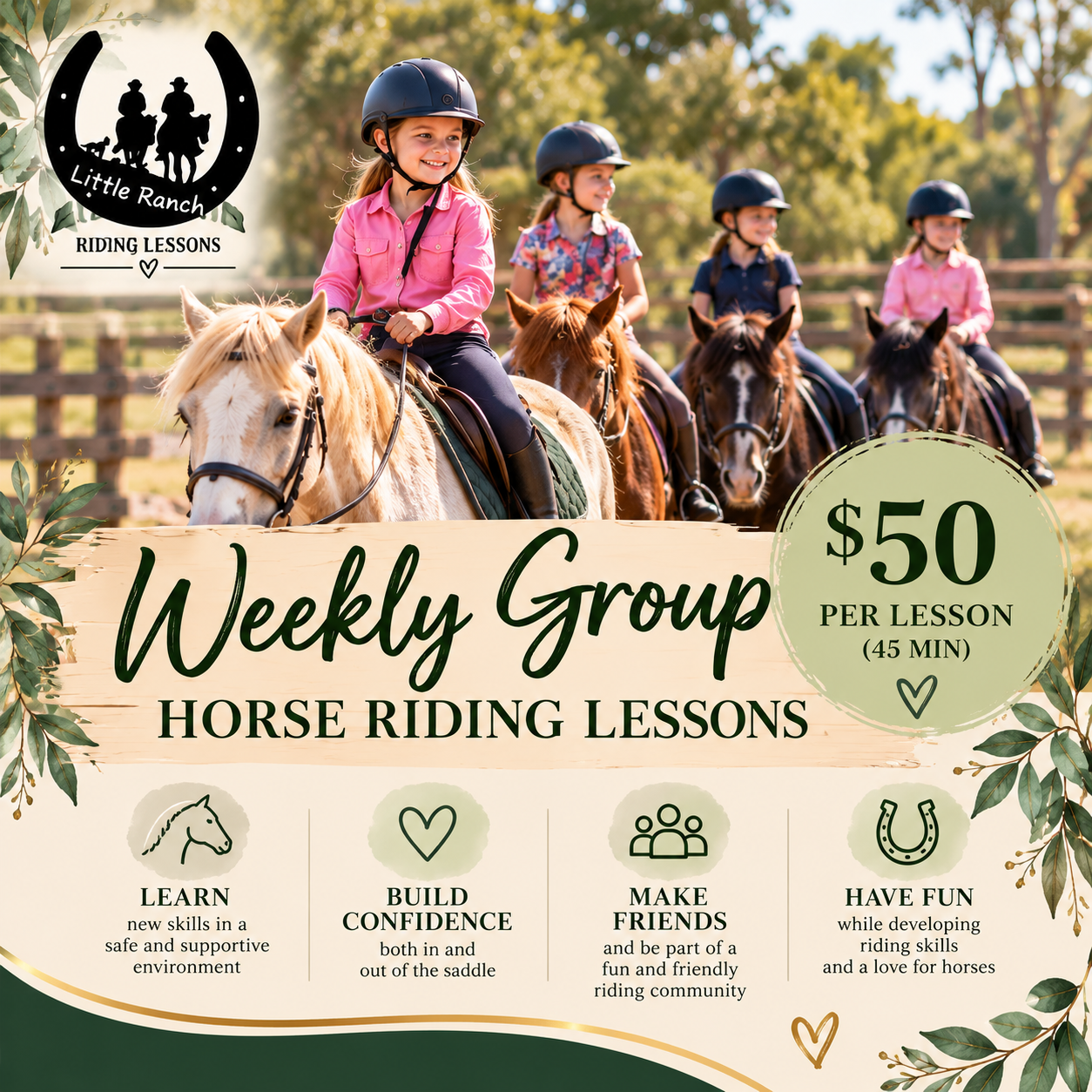 Weekly group lesson