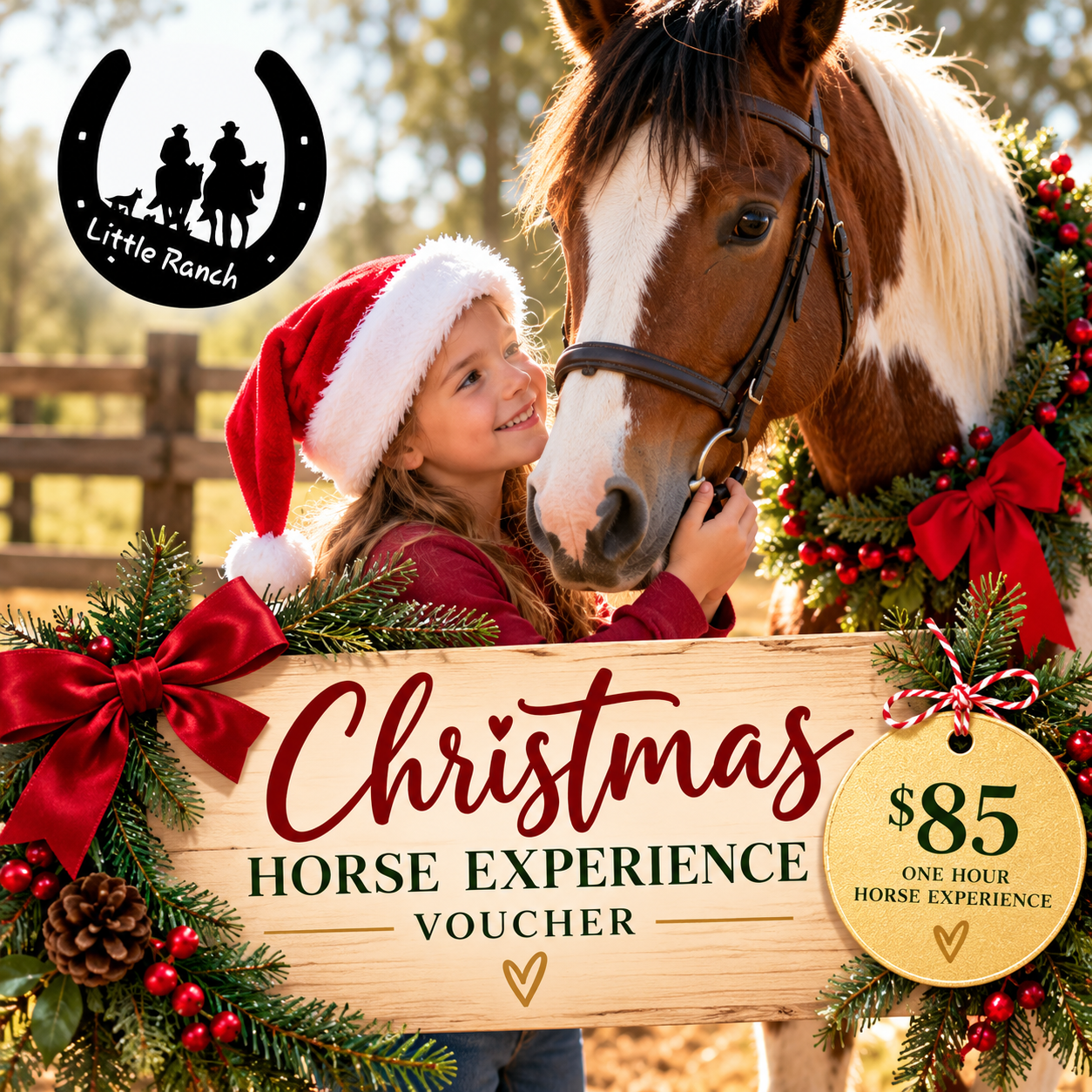 Christmas Horse experience Voucher