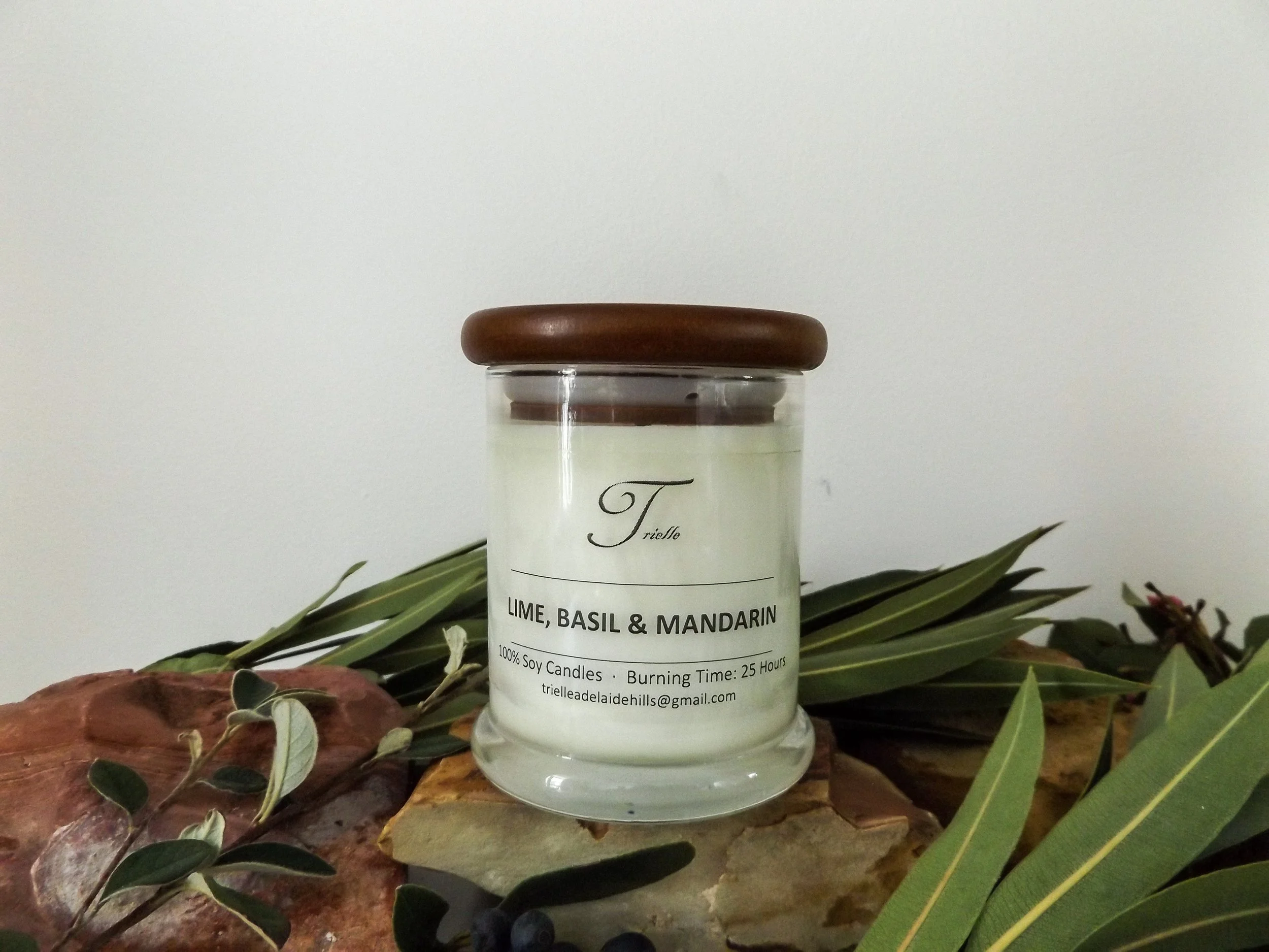 Lime, Basil & Mandarin Soy Candle