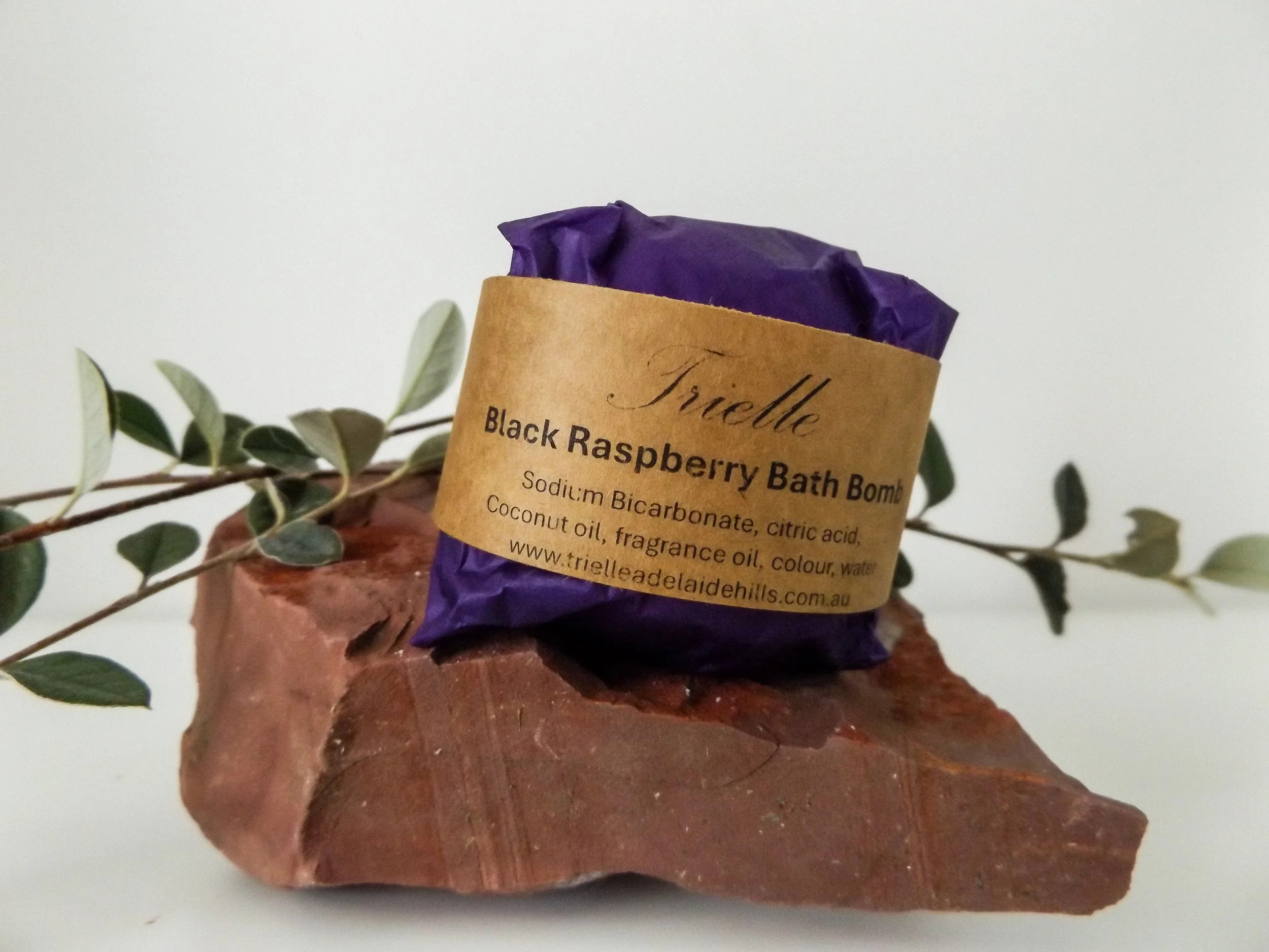 Black Raspberry Bath Bomb