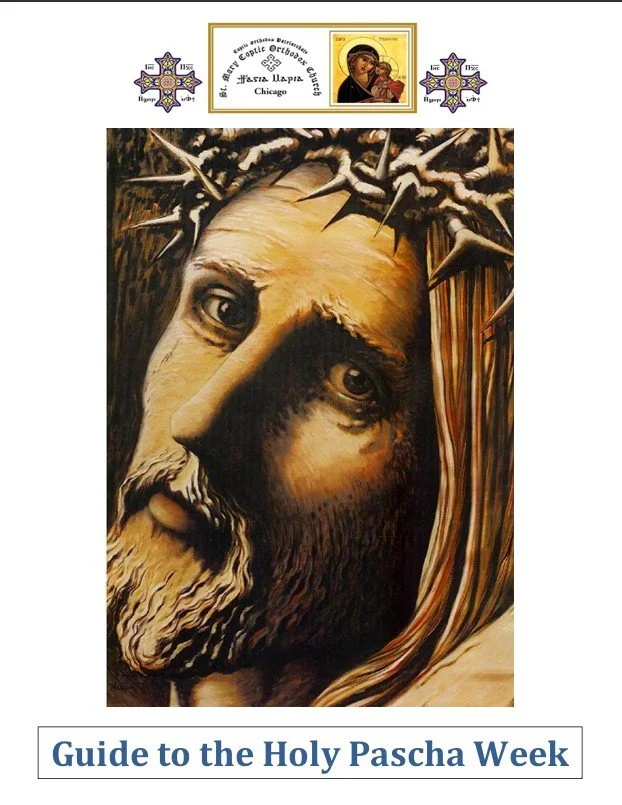 Illustration of Jesus Christ with a crown of thorns, featuring detailed facial features and a somber expression, used as a religious guide for Holy Pascha Week.