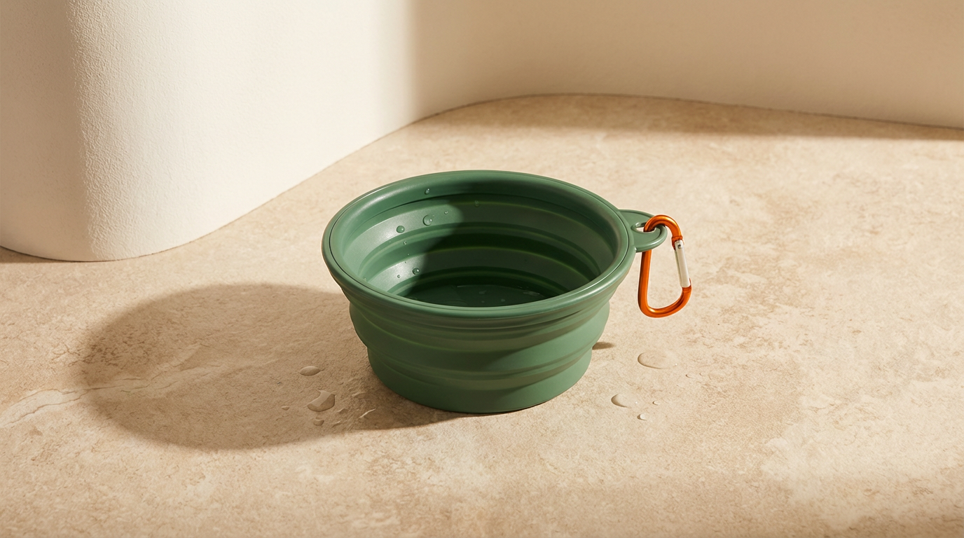 Collapsible Travel Bowl
