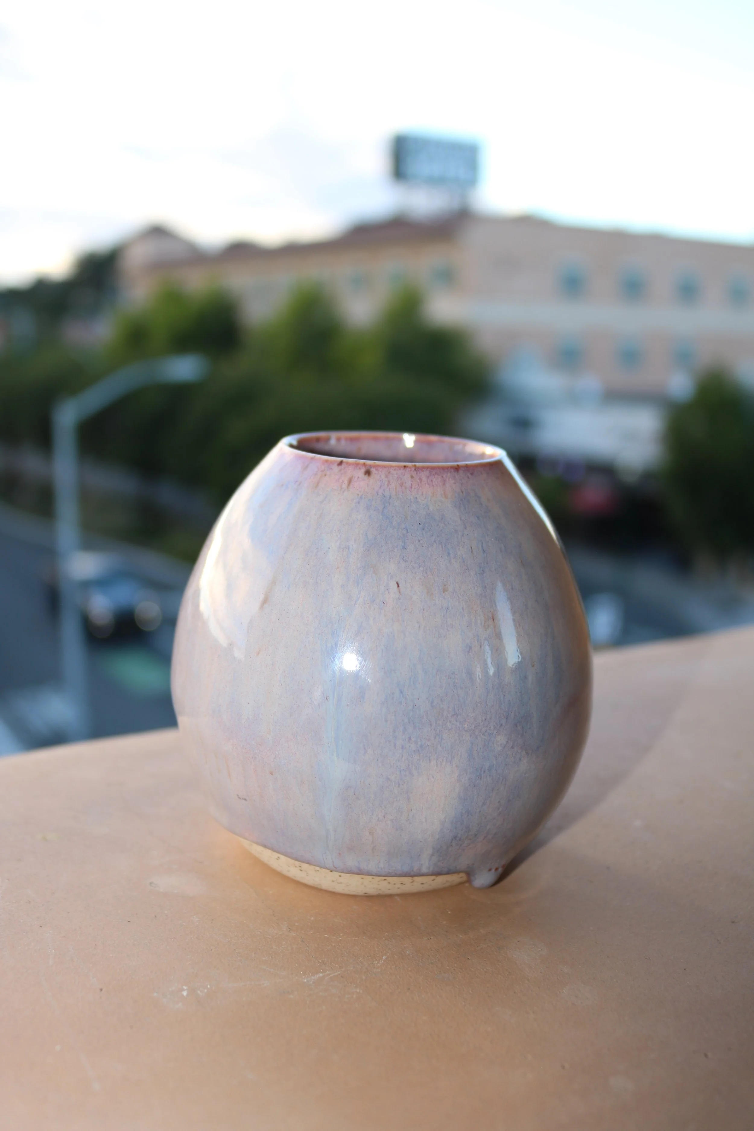 Twilight Bloom Bud Vase