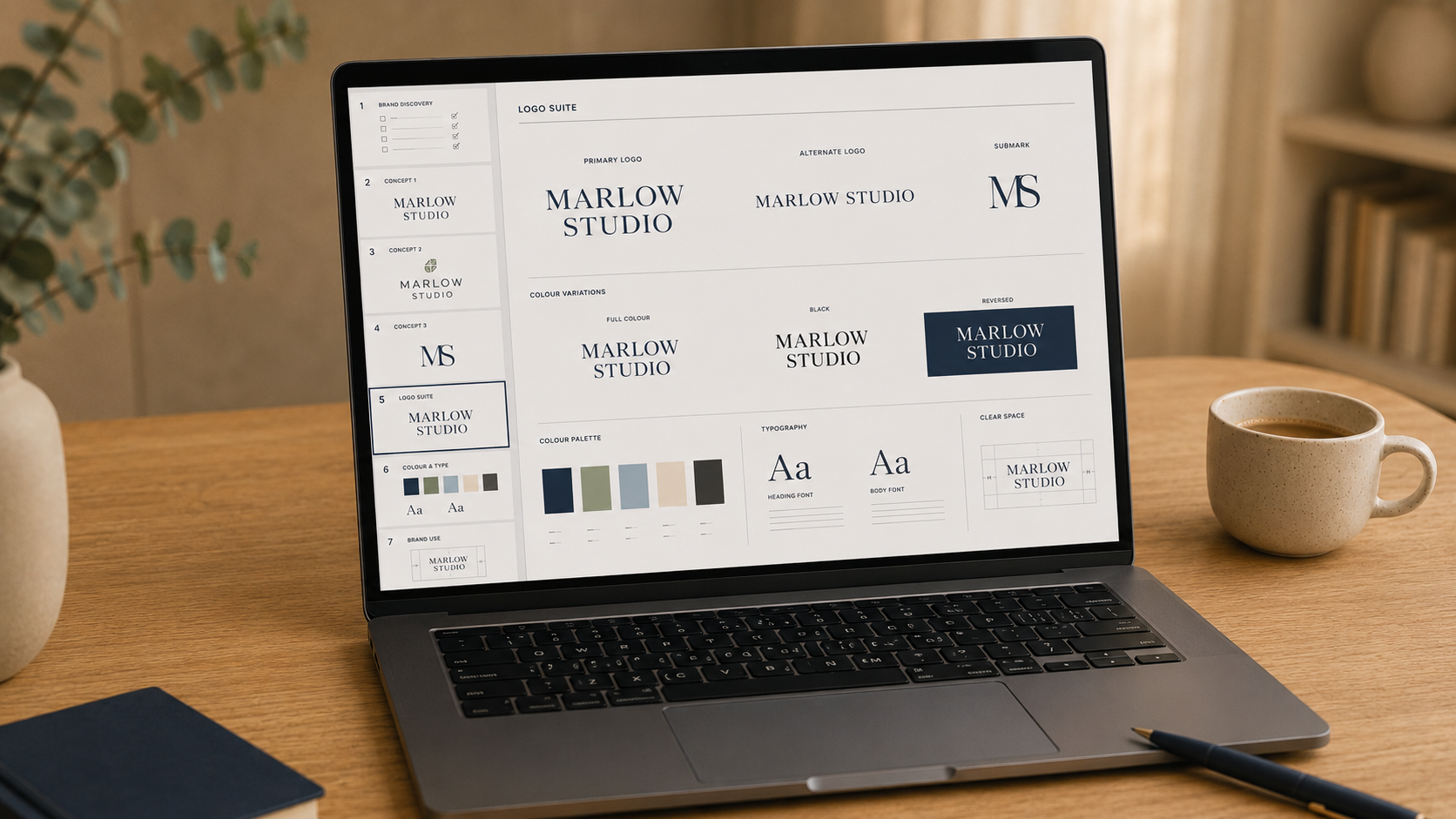 Complete brand suite
