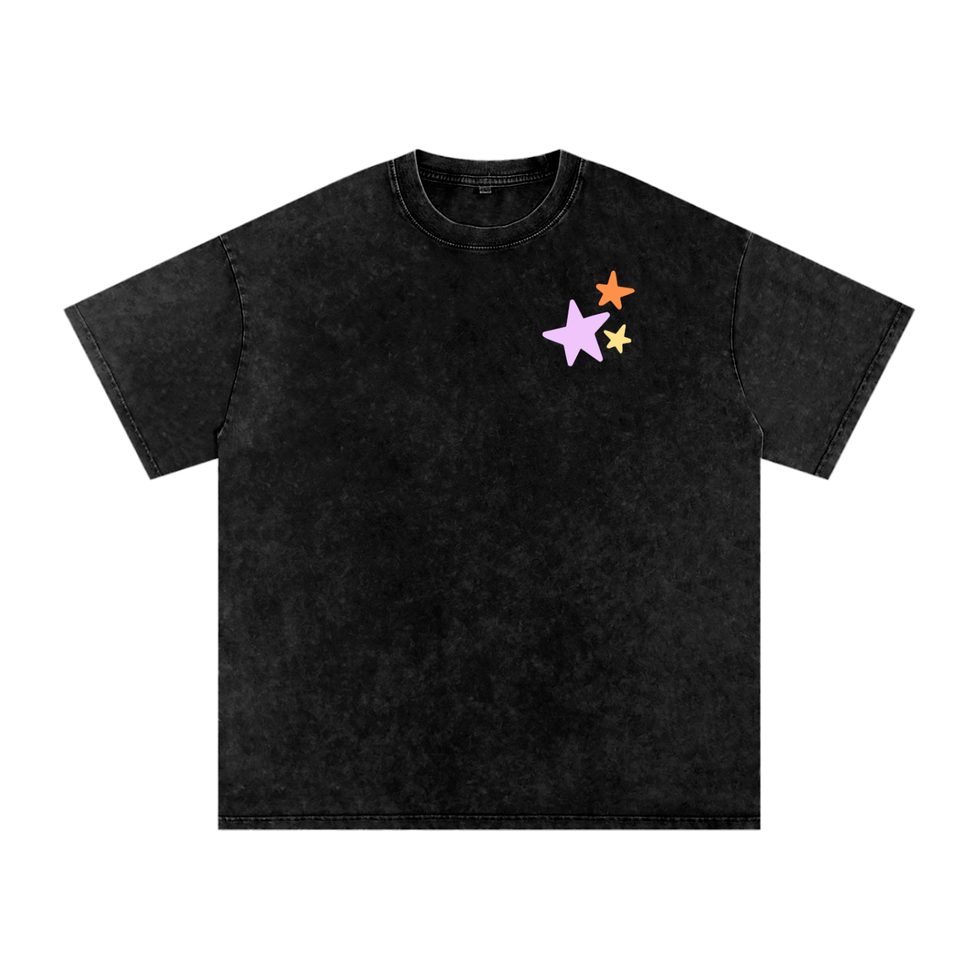 All For His Glory - Colorful/Washed Oversized Shirt