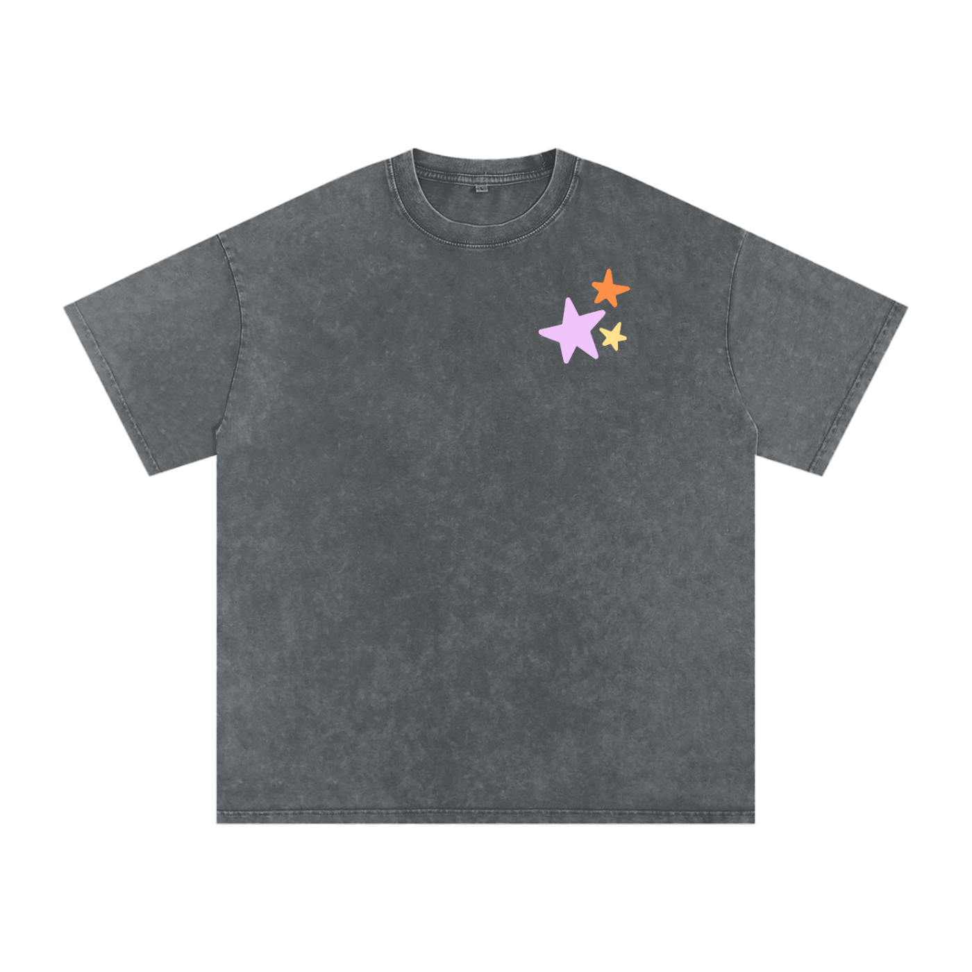 All For His Glory - Colorful/Washed Oversized Shirt