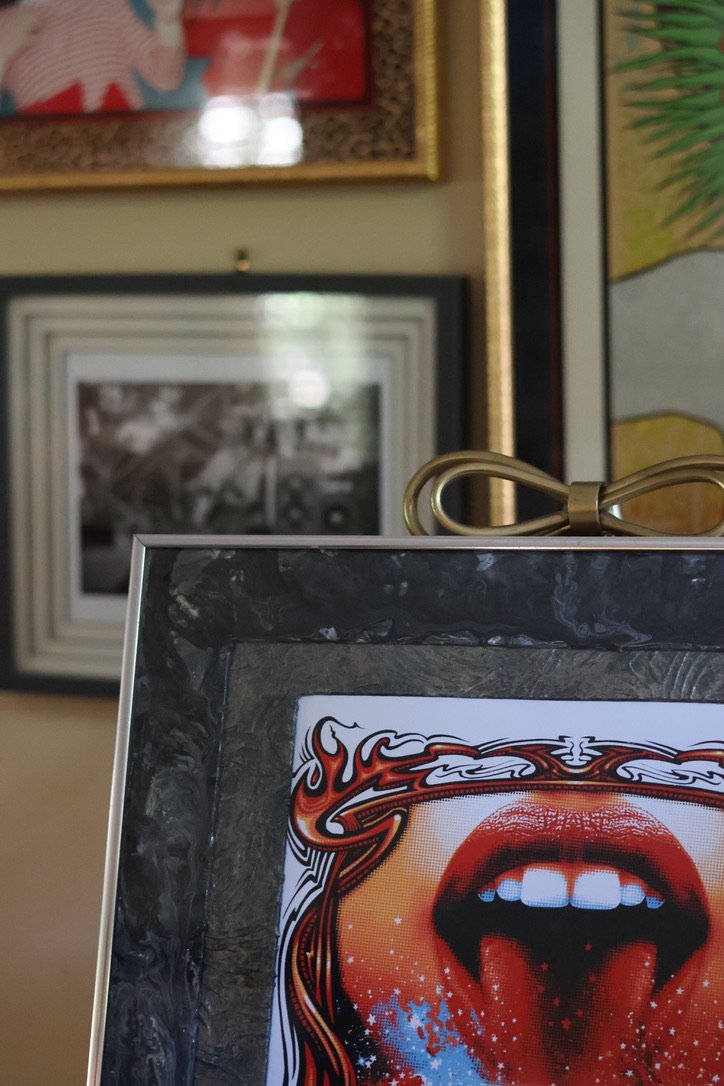 Rolling Stones Widespread Panic custom framing concert posters zero waste 