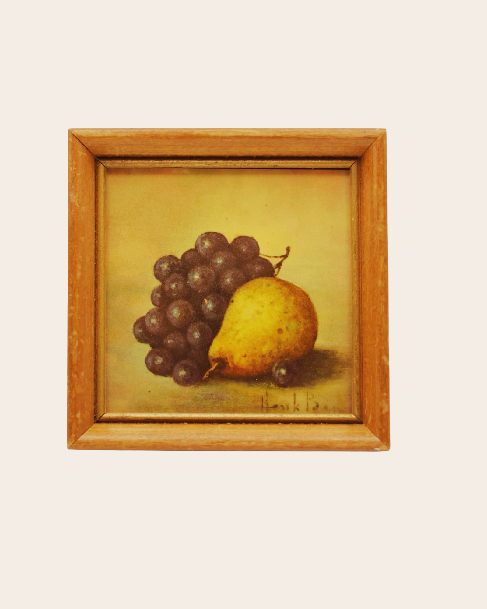 Henk Bos Pear and Grape Still Life