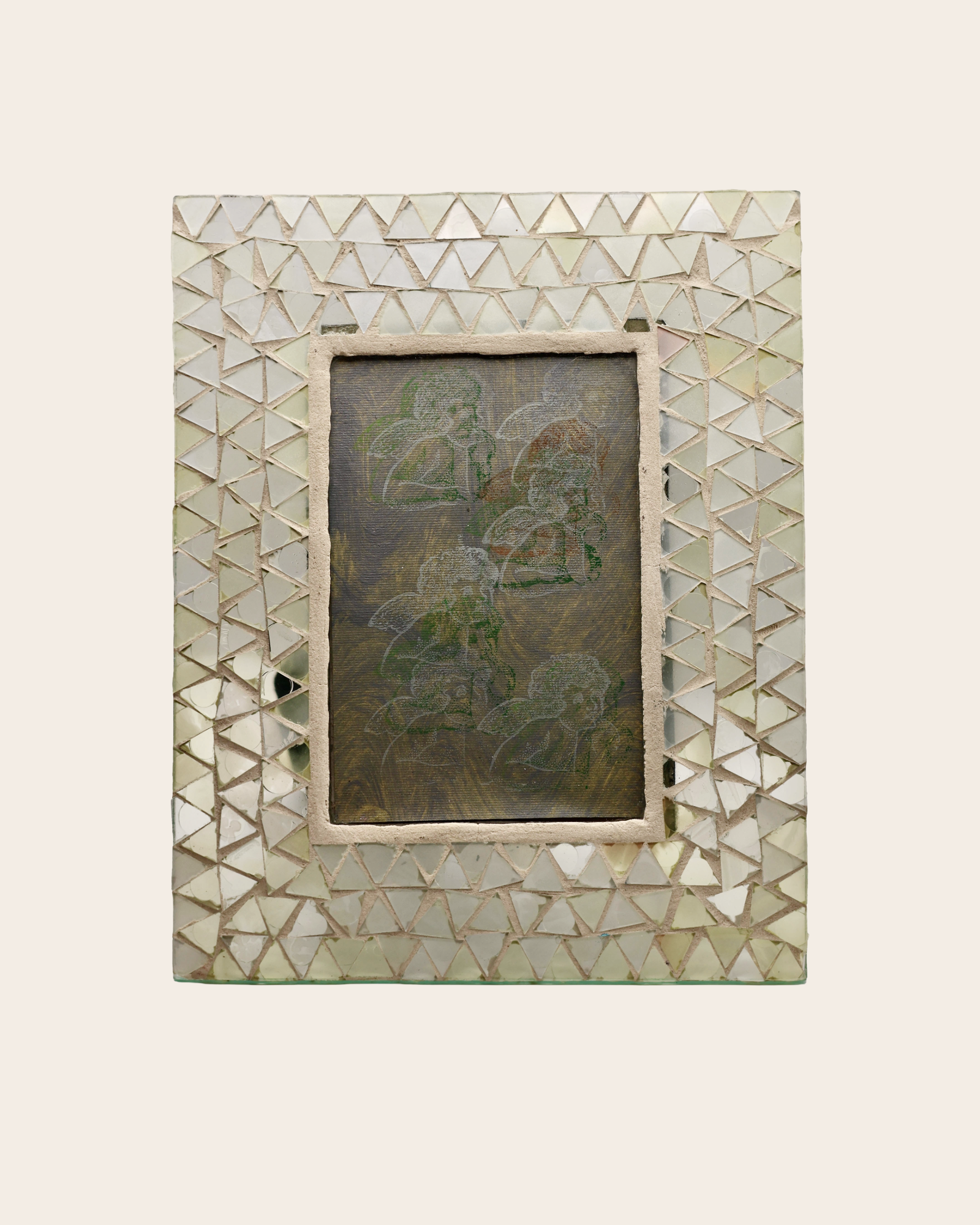 Vintage Mosaic Table Frame