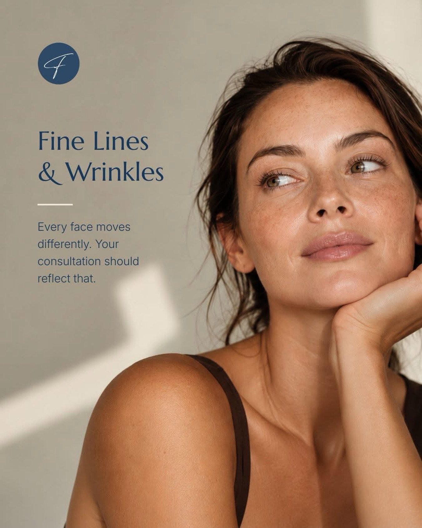 Fine lines and wrinkles are a natural part of how our faces move and change over time ✨

But every face is different, which is why there should never be a one-size-fits-all approach.

At Fleurieu Aesthetics, your consultation is about understanding y