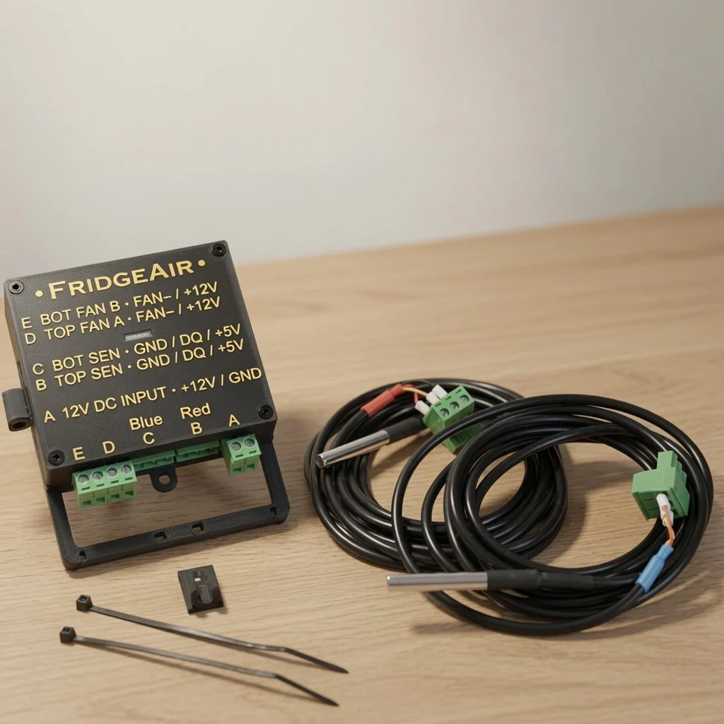 FridgeAir — Smart Fridge Fan Controller