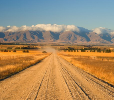 Road to the Hawkdun Range