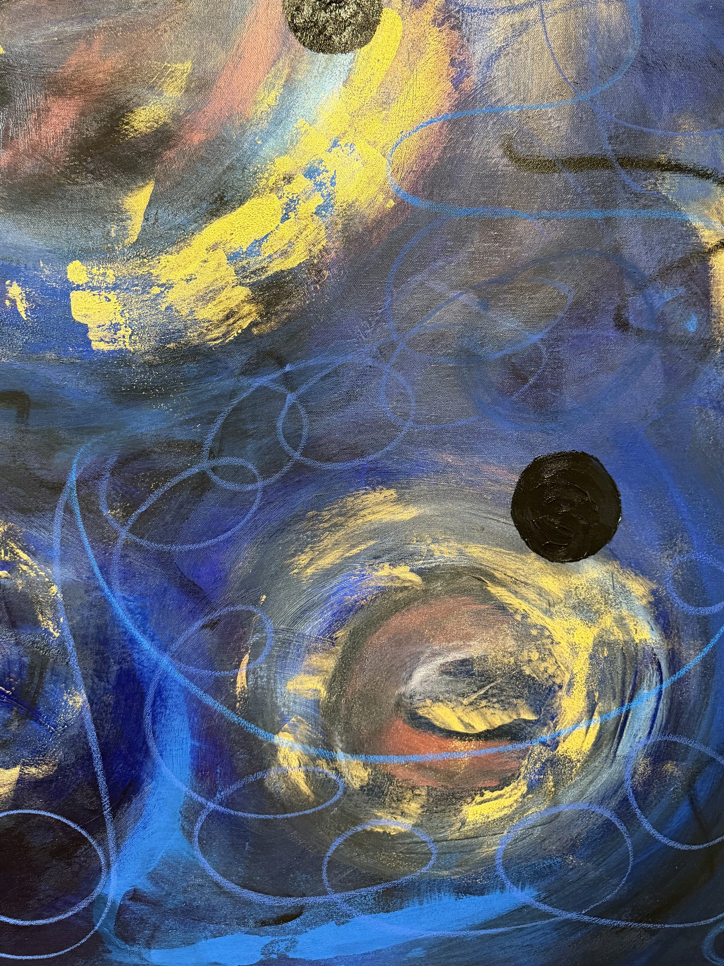 large blue detail image