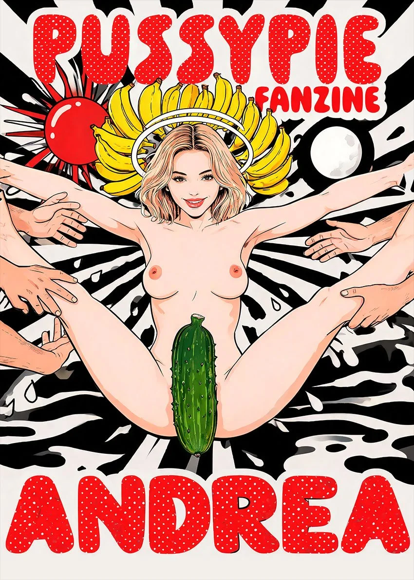 POSTER ANDREA PUSSYPIE FANZINE