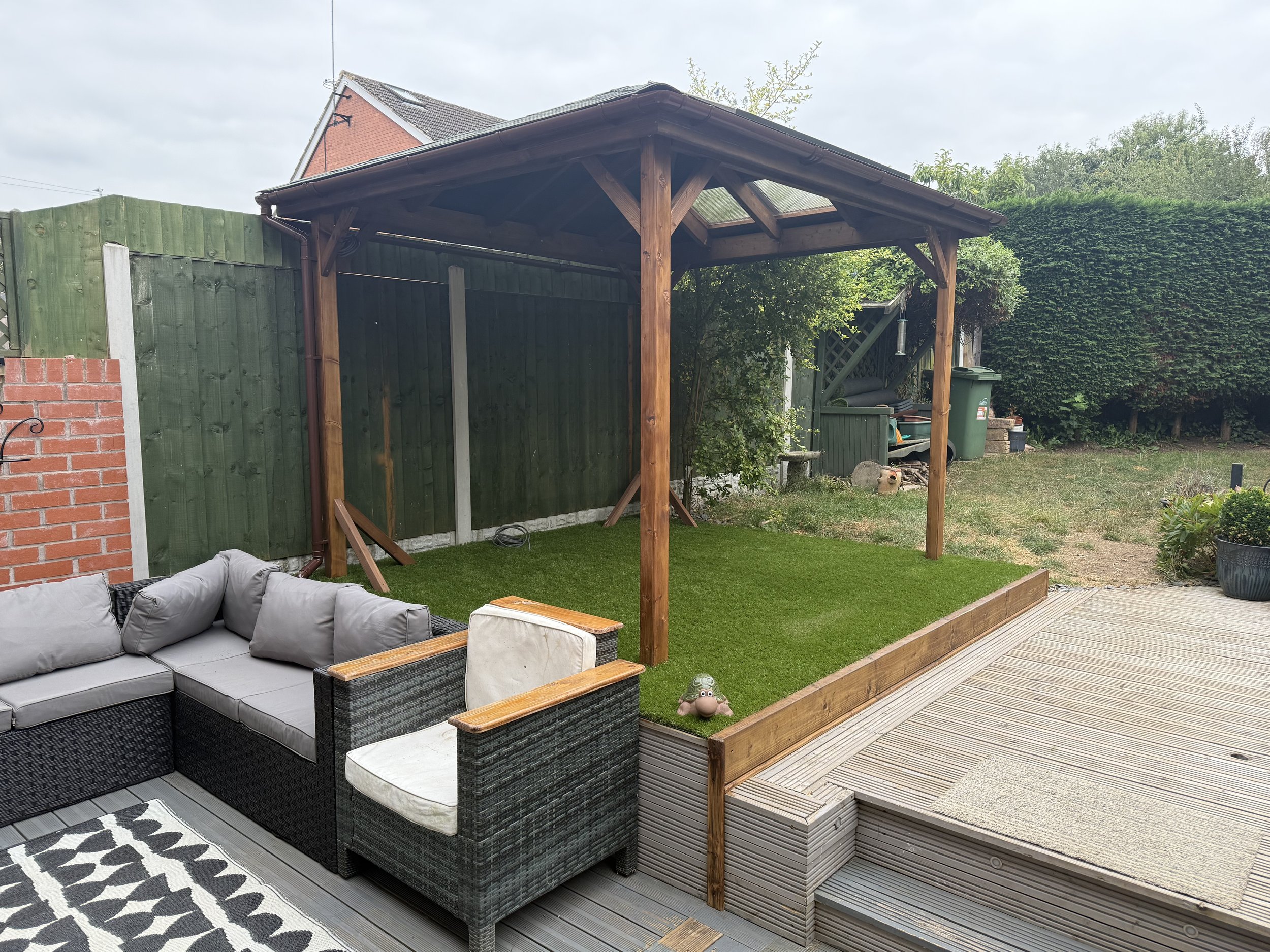 Some where to or put your hot tub
