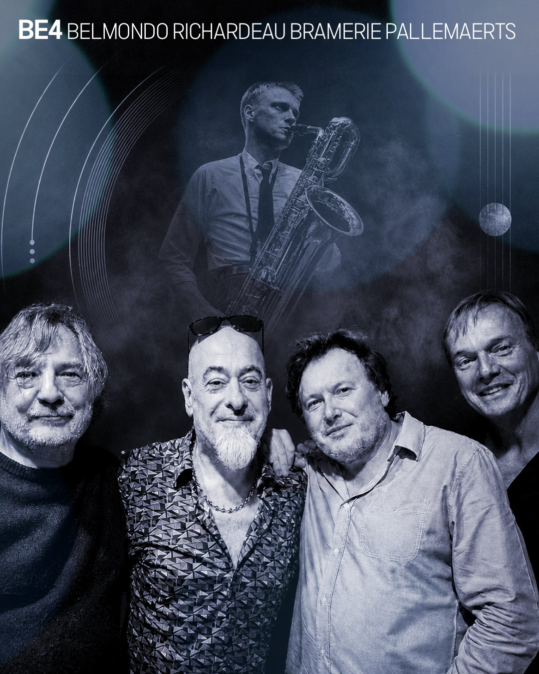 Stephane Belmondo, Xavier Richardeau, Thomas Bramerie, Dré Pallemaerts, B4, Gerry Mulligan