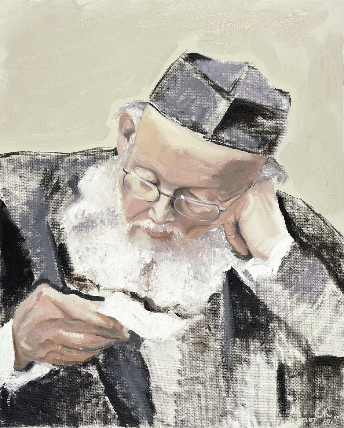 Rav Wolbe ~ Oil 