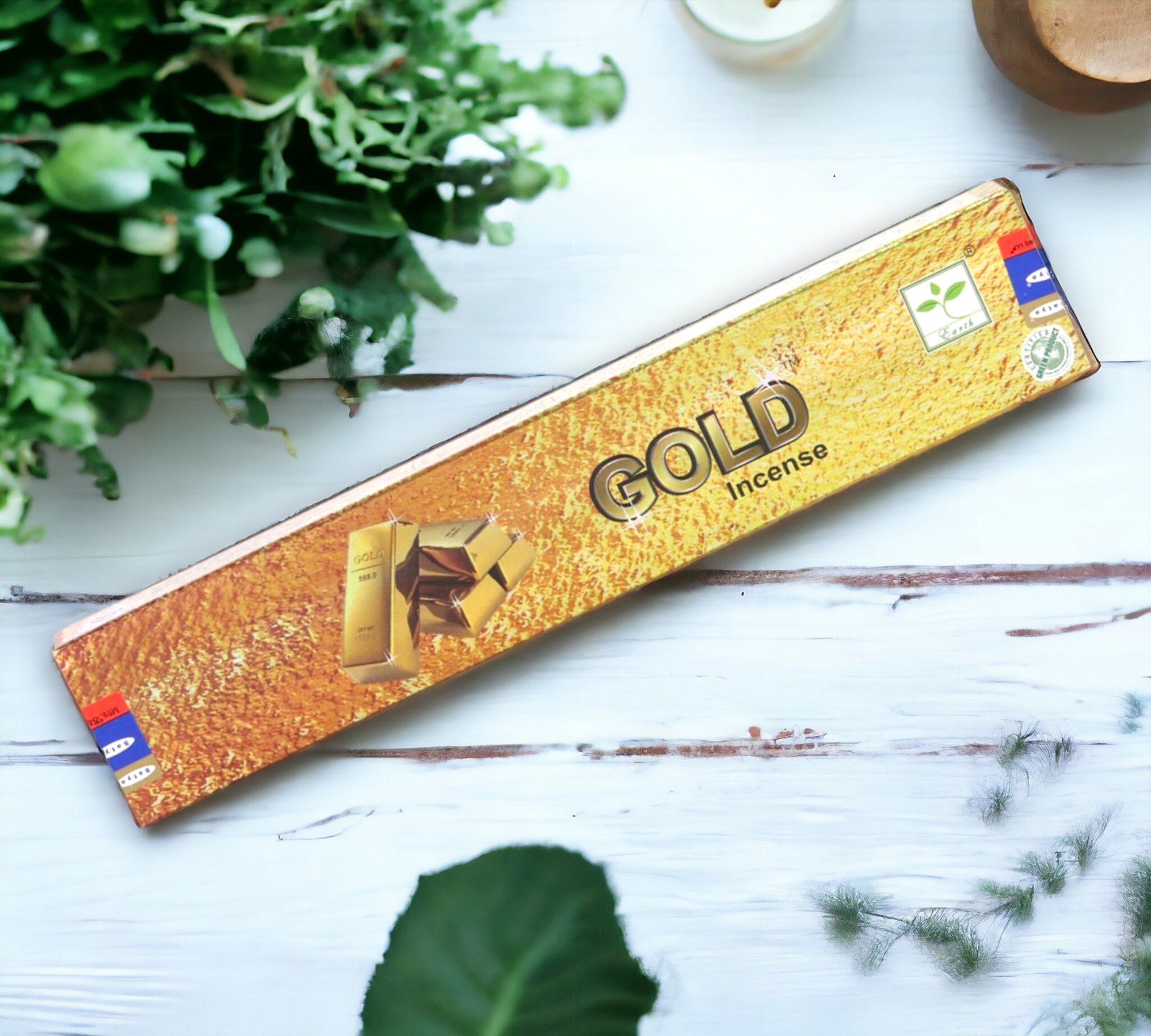 Satya Hand Rolled Gold Incense Sticks 15g