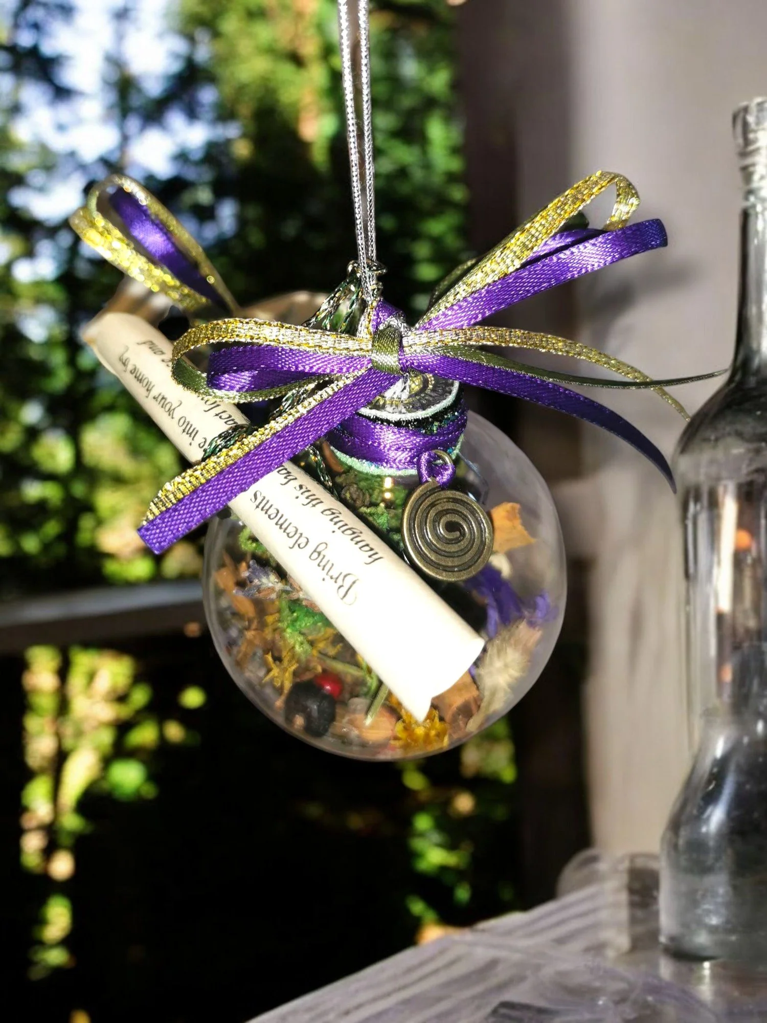 Home Blessing Witch Ball