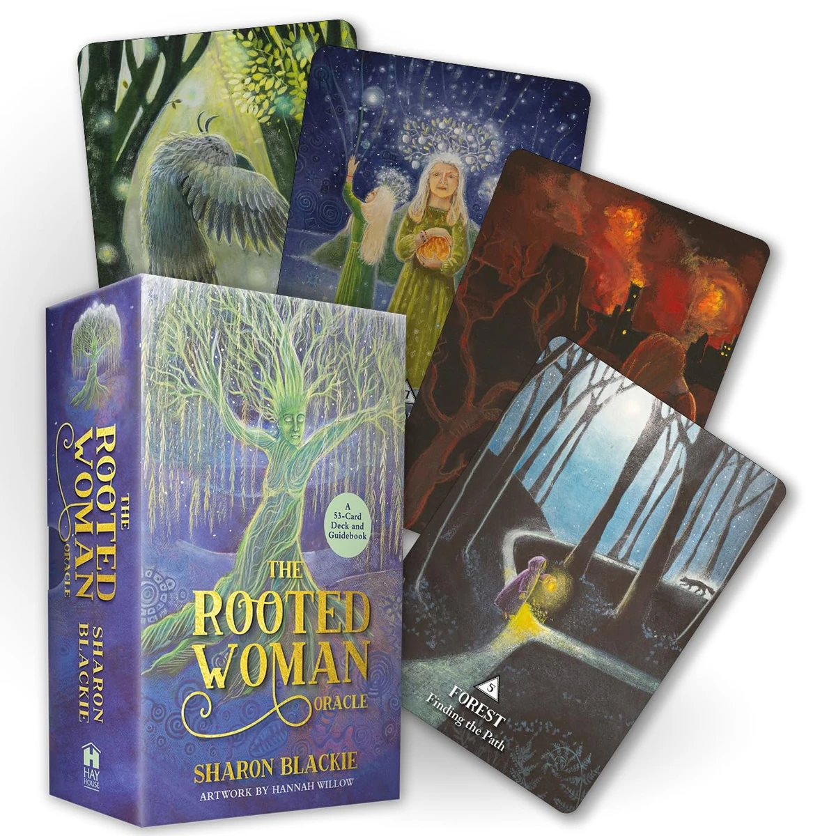 The Rooted Woman Oracle Cards - Sharon Blackie