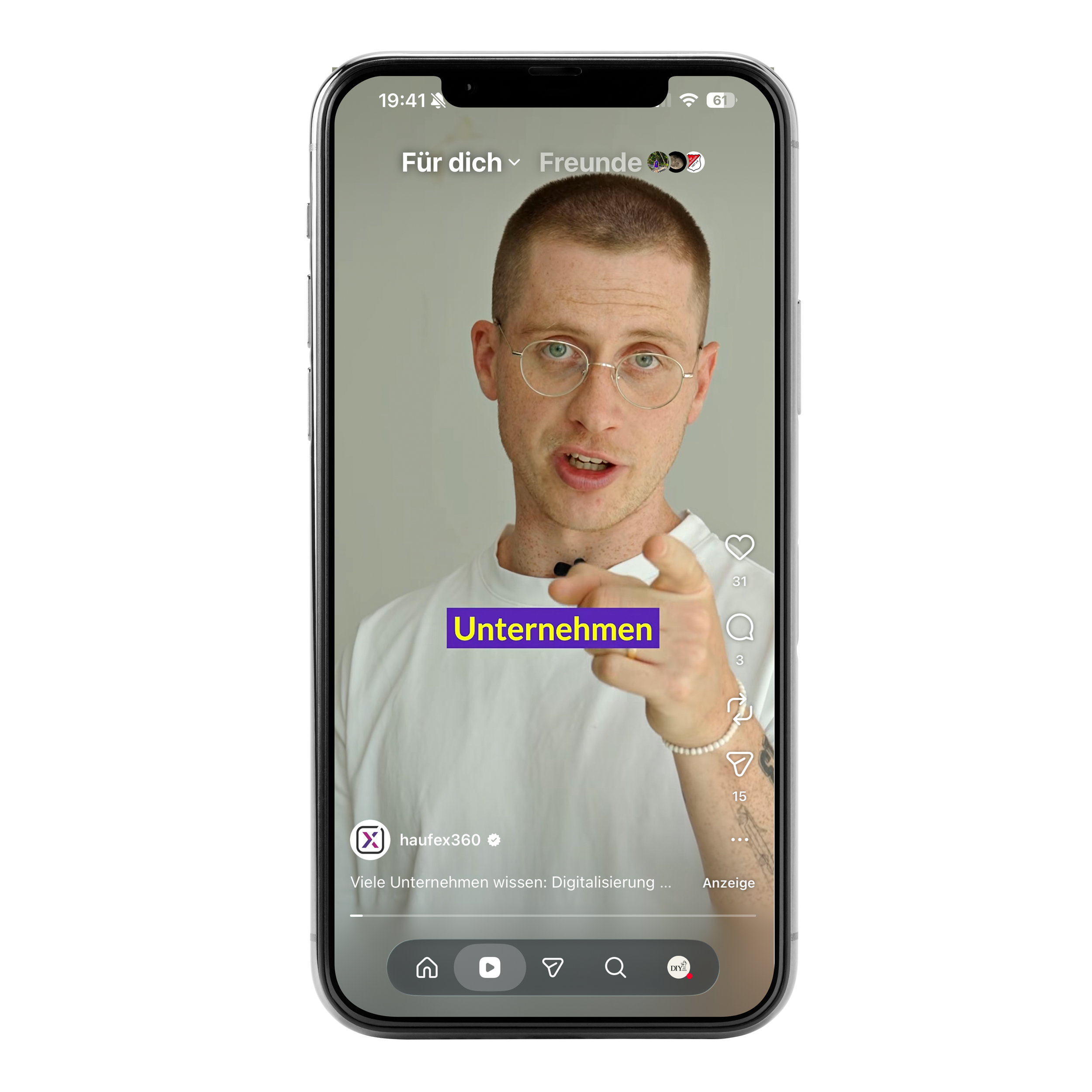 Talking Head und Social Media Management / Haufe X360