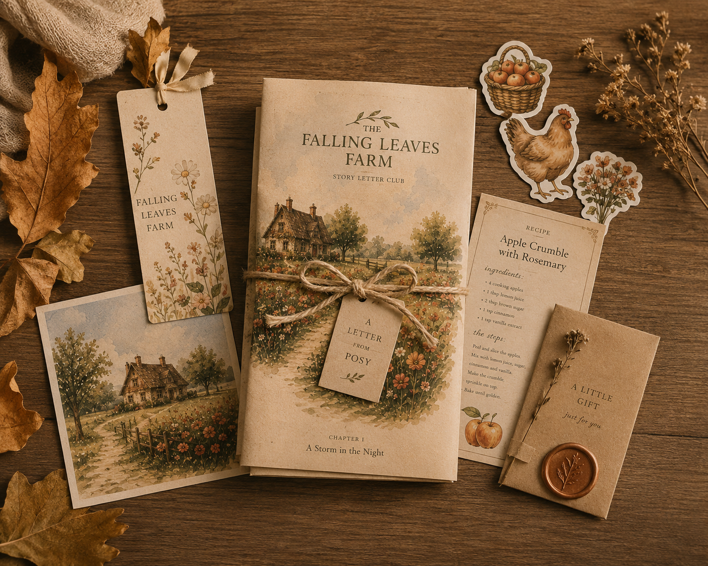 Posy's letters every month