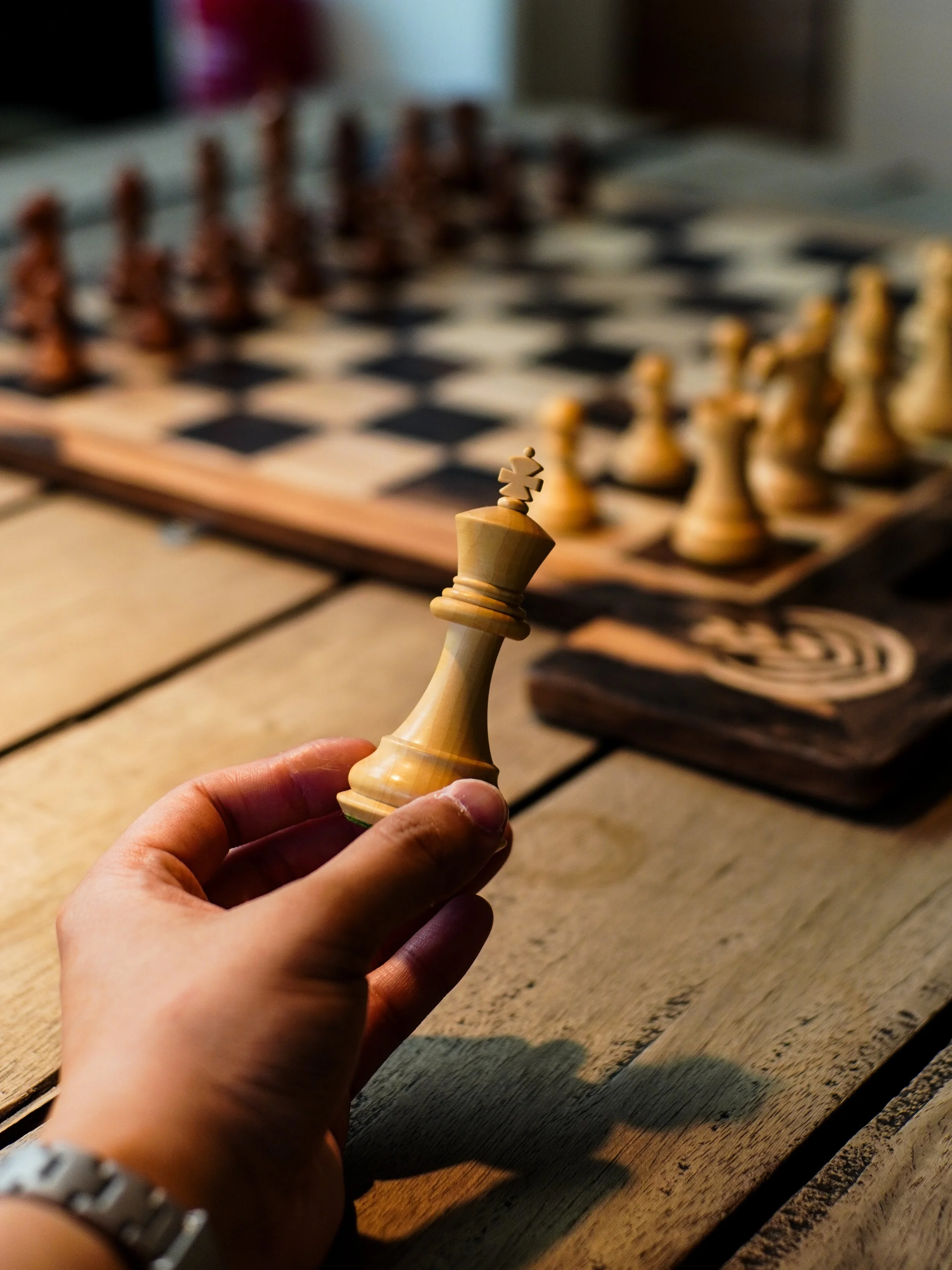 Chess board - Screaming Beans / studio DELAVILLE
