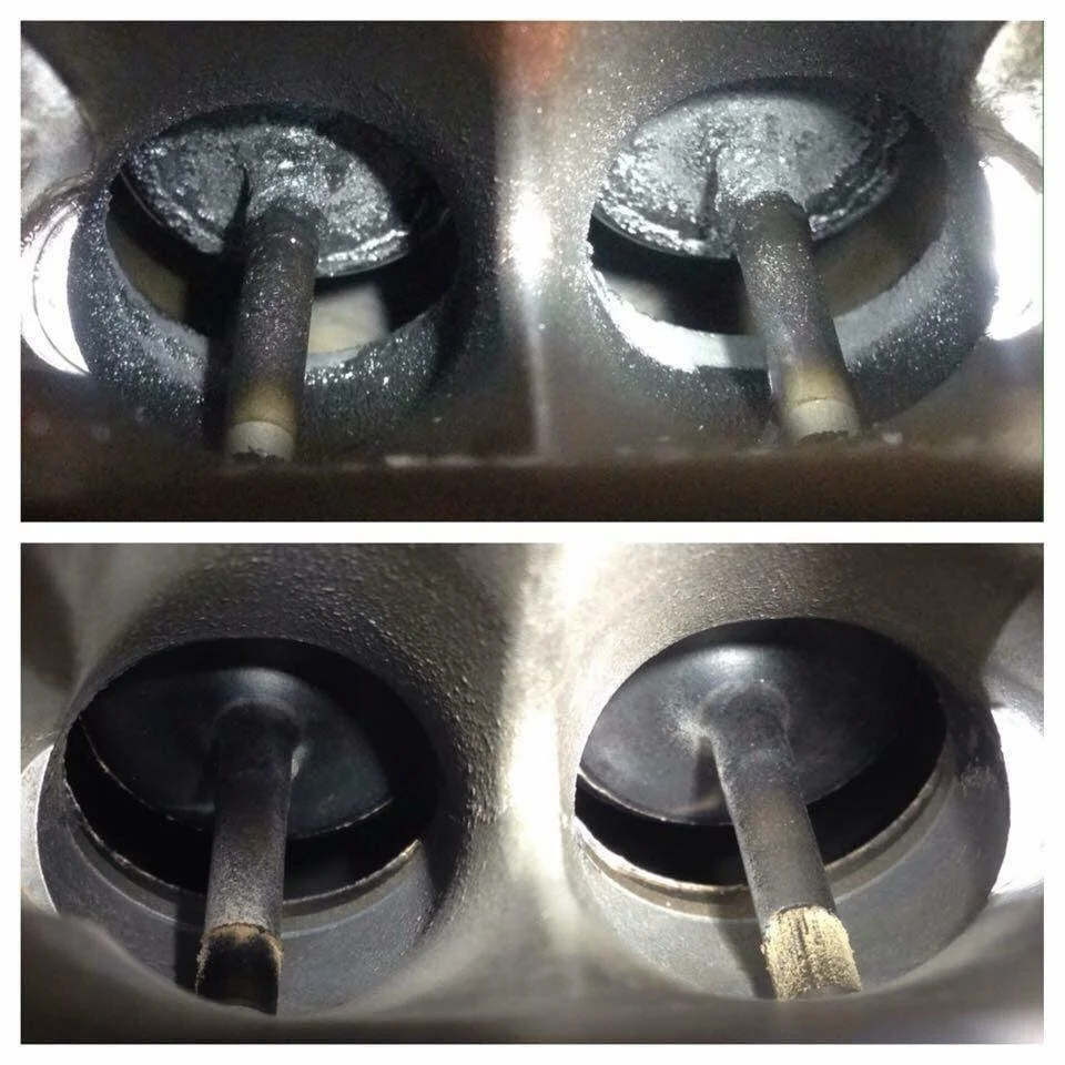 Descarbonización motor gasolina