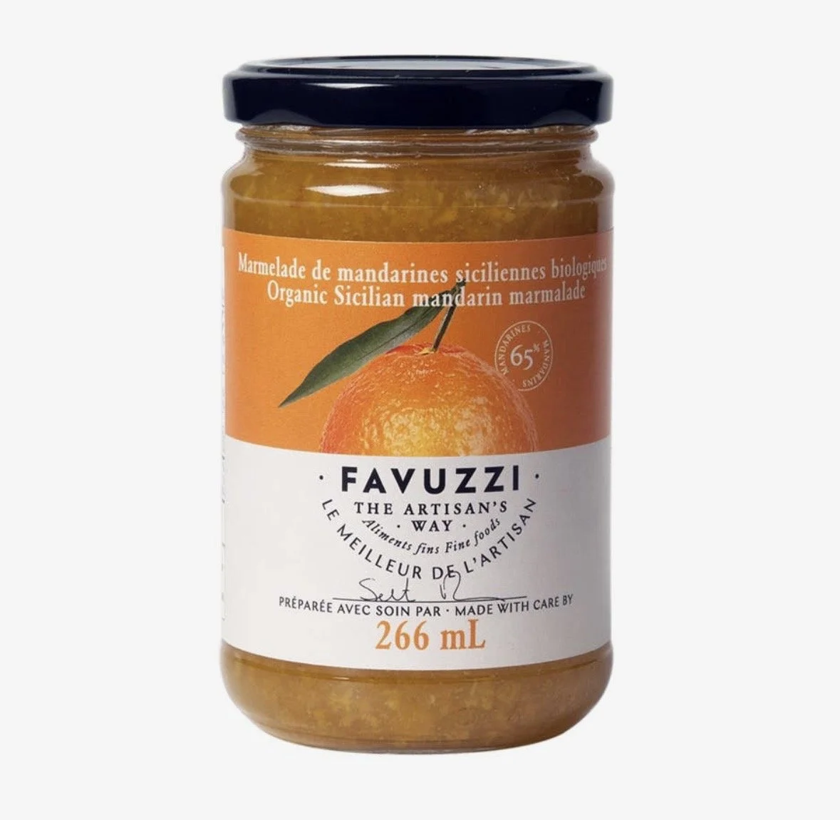 Favuzzi Organic Sicilian Mandarin Marmalade