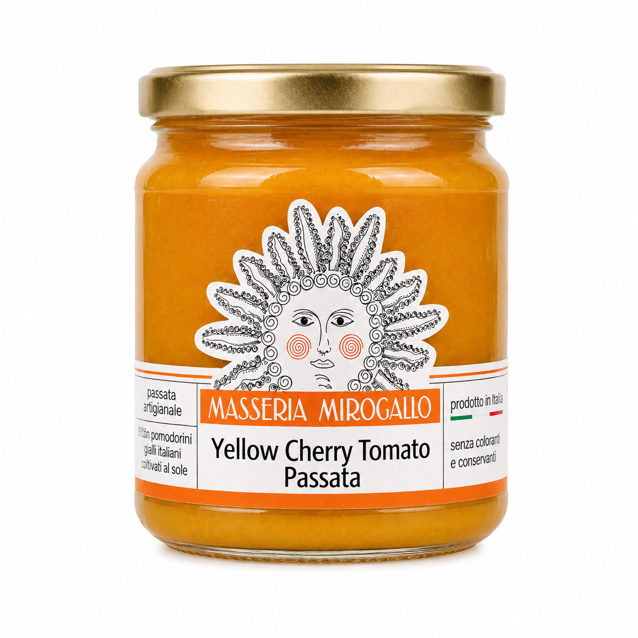 Masseria Mirogallo Yellow Cherry Tomato Passata