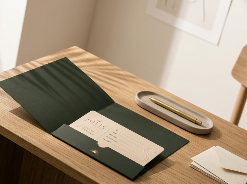 Solis Printed Gift Card