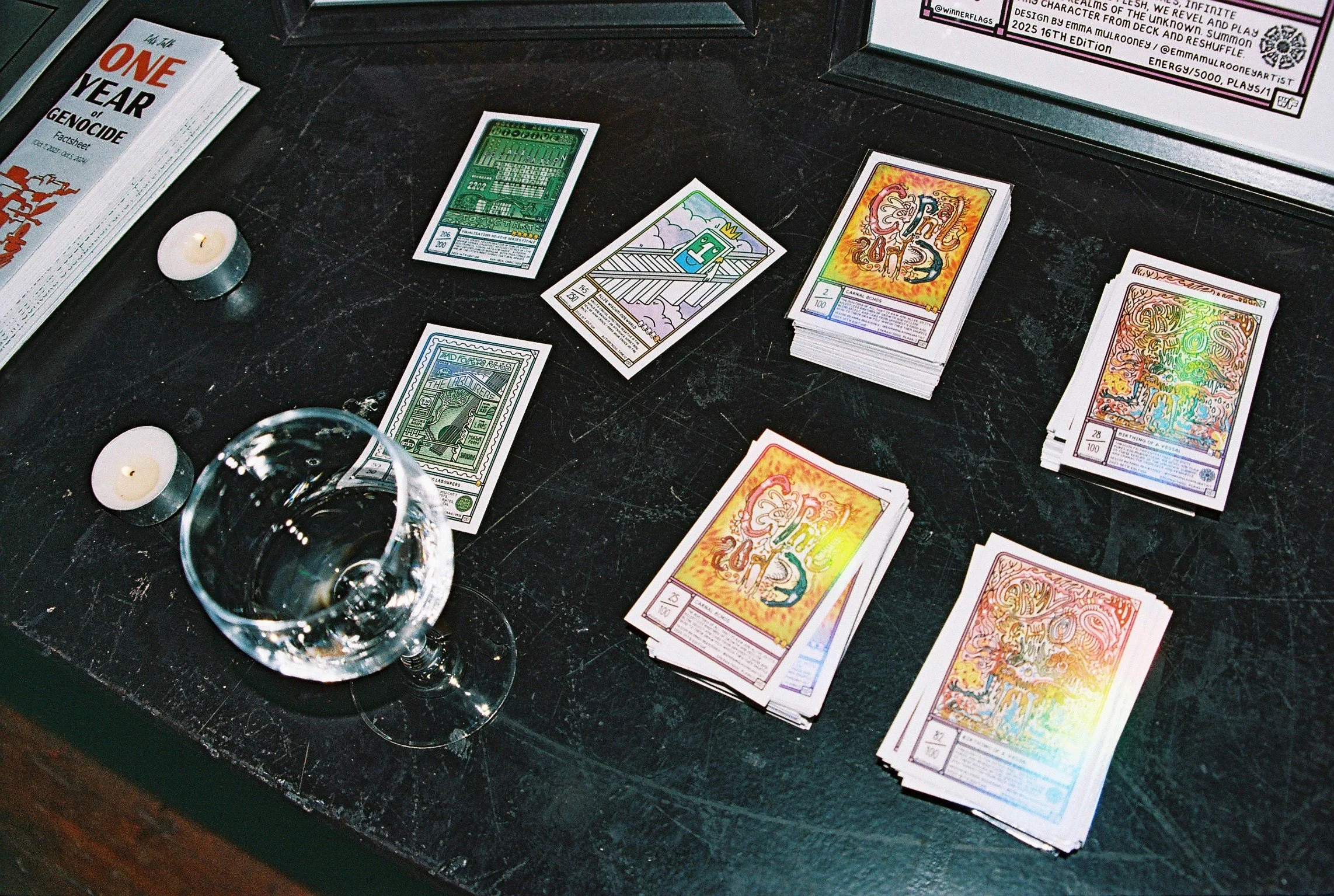 Collectable cards in collaboration with WinnerFlags