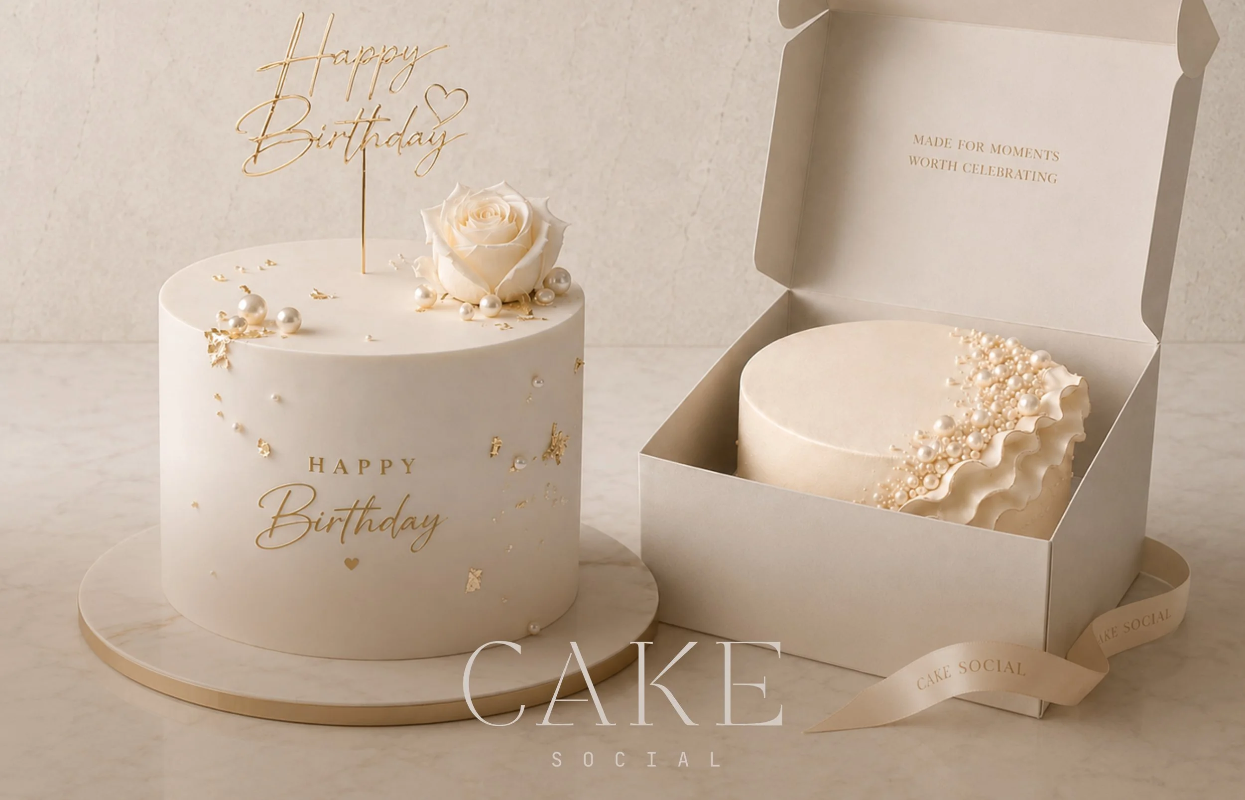cake social modern bakery hero image