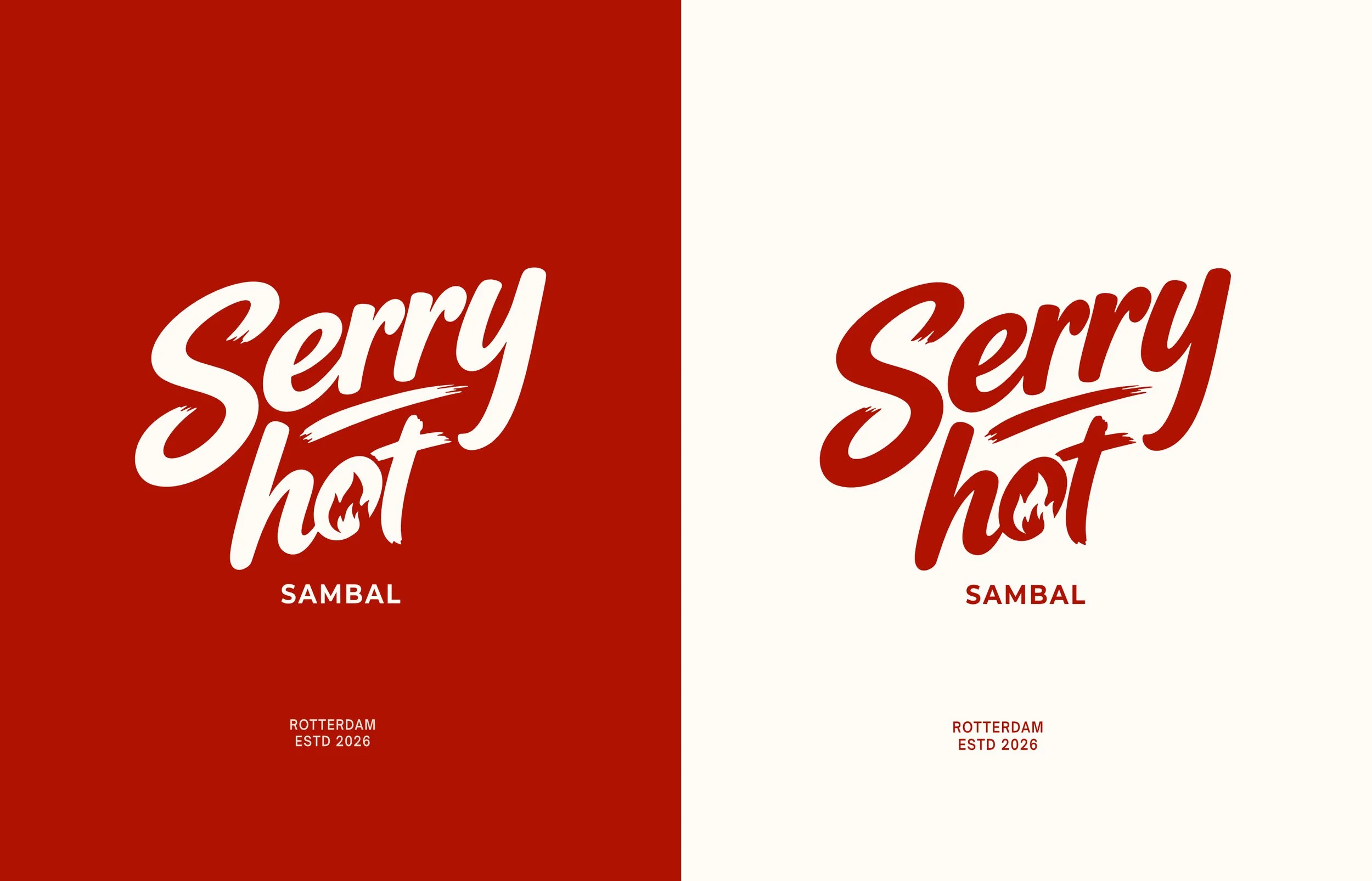 logo visuele identiteit serry hot