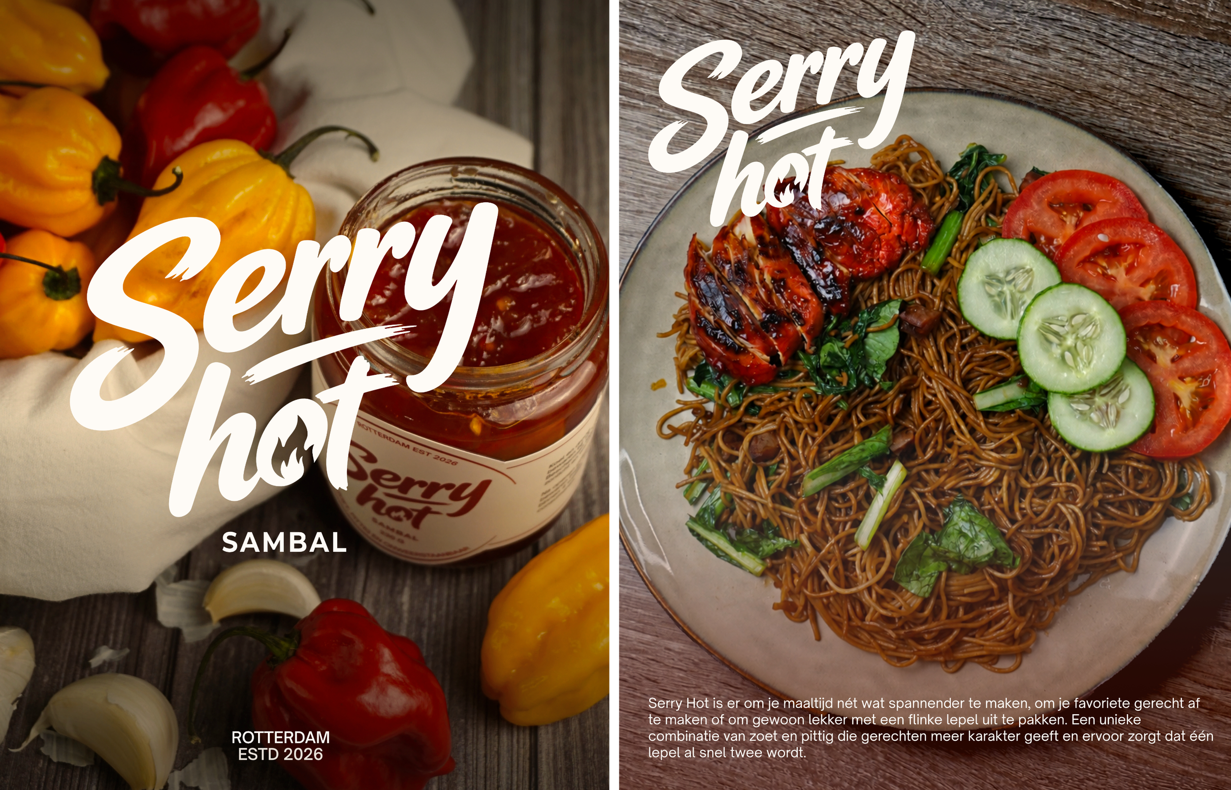 fotografie voor serry hot branding project