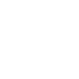 Line drawing of a wrench on a black background.